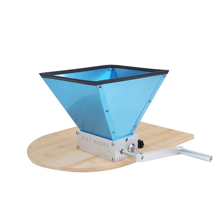 2019 Newest Aluminium Base 2 Rollers Malt Master Malt Mill Barley Grain