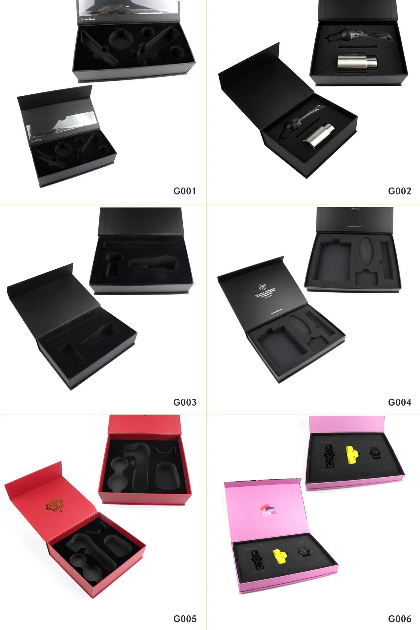 Rigid With Closing Lid Gift Box With White Insert Buy Luxury