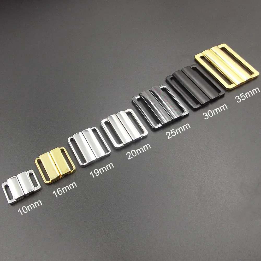 50毫米金属扣泳装封闭胸罩夹