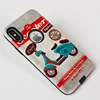Shockproof hybrid rugged armor printing plastic for iphone x cover,for iphone x mobile case