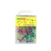 100pcs/set Plastic Tacks Push Pins Assorted Making Thumb Tacks Cork Board Office Pin School Stationery Supplies