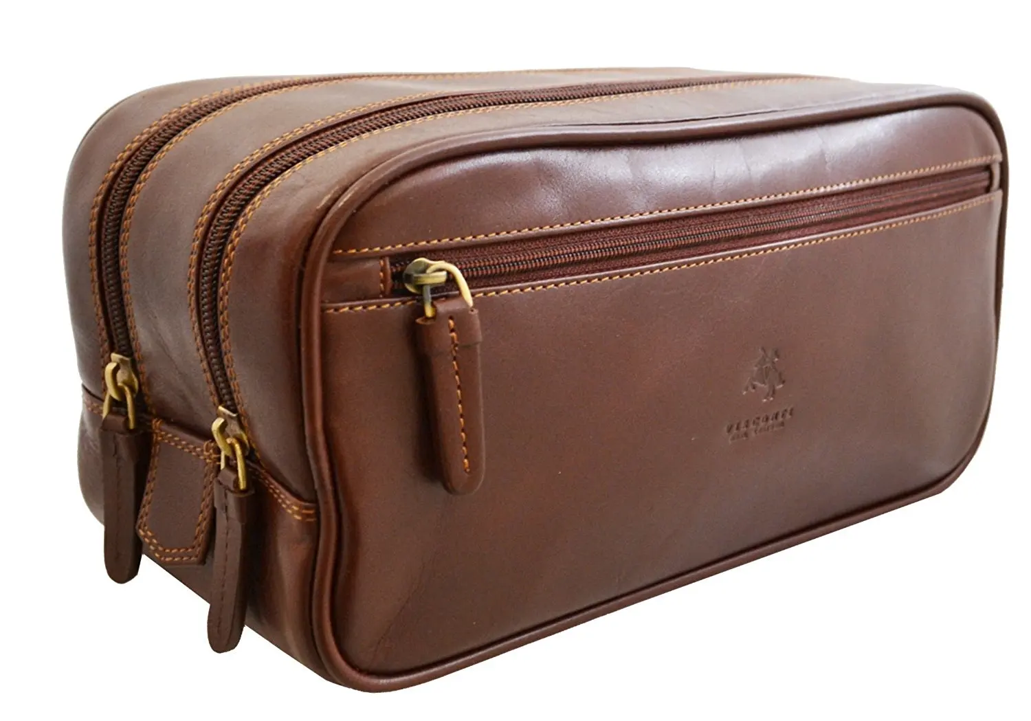 leather travel kit bag