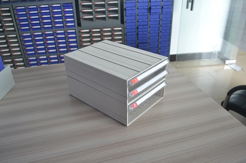 Plastic A4 File Drawer For Office Document Clear Plastic