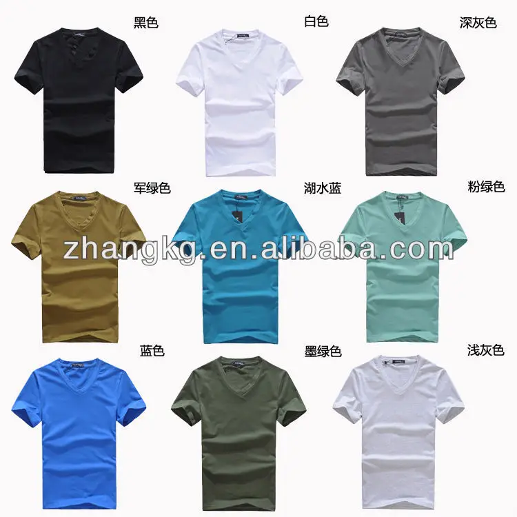 Ningbo V-neck Tshirts Factory,Plain V-neck Tshirt - Buy Plain V-neck ...