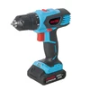 FIXTEC professional 16V cordless drill with 2000mAh Li-ion battery