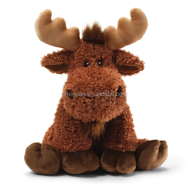 plush christmas moose