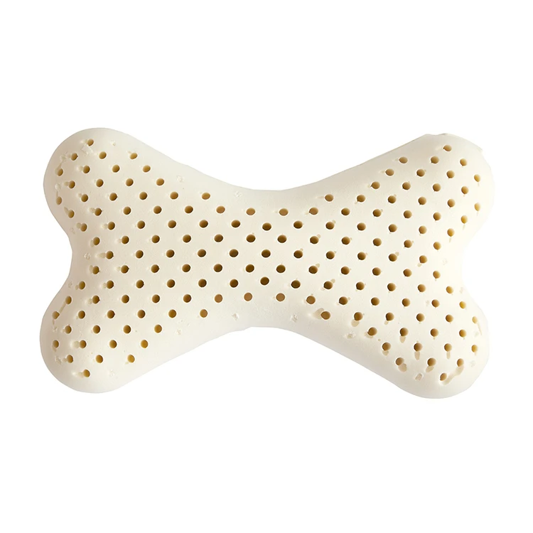 Deep Sleeping Latex Ergonomic Bone Shape Latex Neck Pillow View