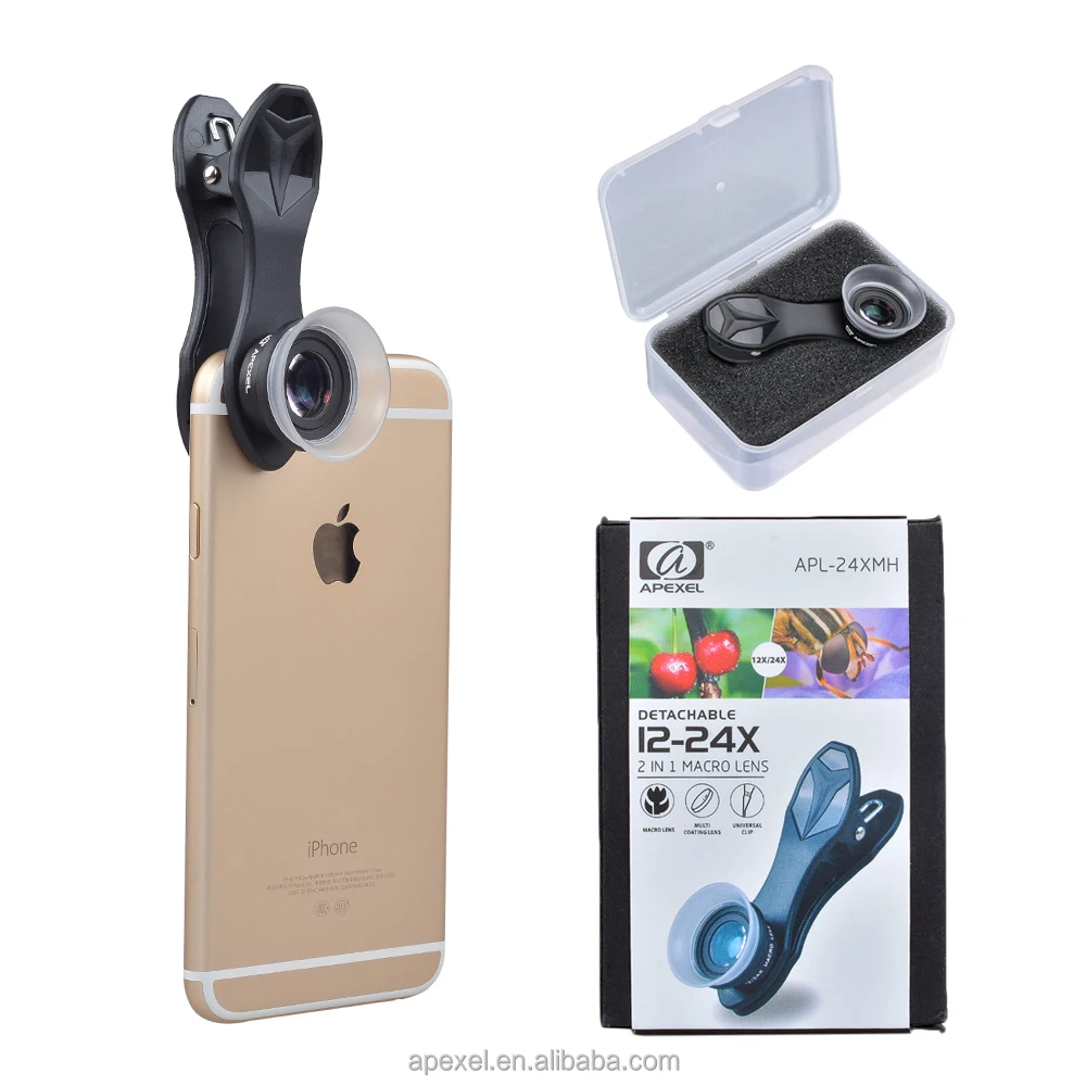 Low Price Mobile Phone Camera Lens Wholesale Supplier High Quality Hd 24x Macro Lens Mini Extra Lens For Iphone Galaxy - Buy 24x Macro Lens,Camera Lens ...