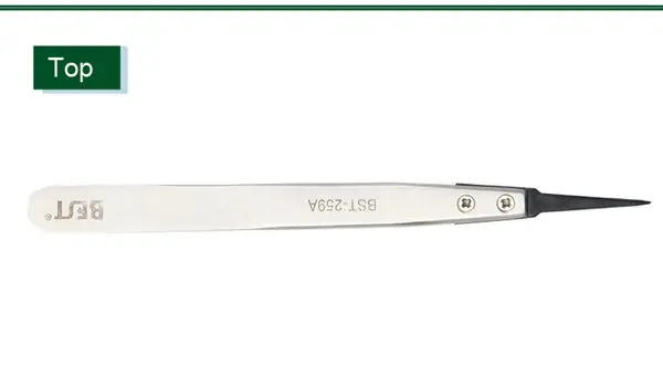 BEST-259A ESD replaceable plastic tipped tweezers for electronic repair.jpg