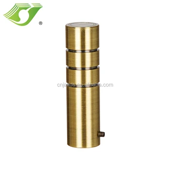 D S0031 Pop Decorative Curtain Rod Flower Leaf Finials Buy