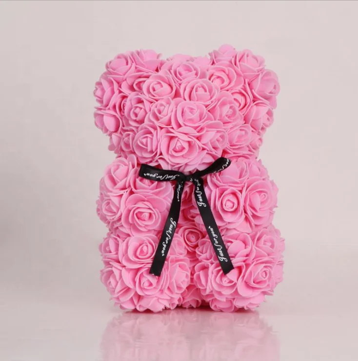 16 inch rose bear