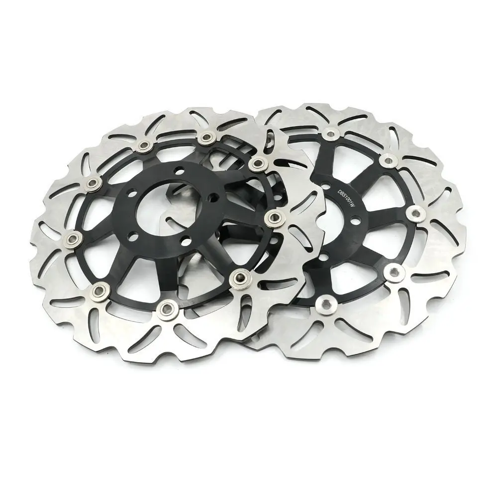 TARAZON Front and Rear Brake Disc Rotors for Suzuki GSF 600 Bandit GSF600S 1995-2004 Gold SV650 S 1999-2002