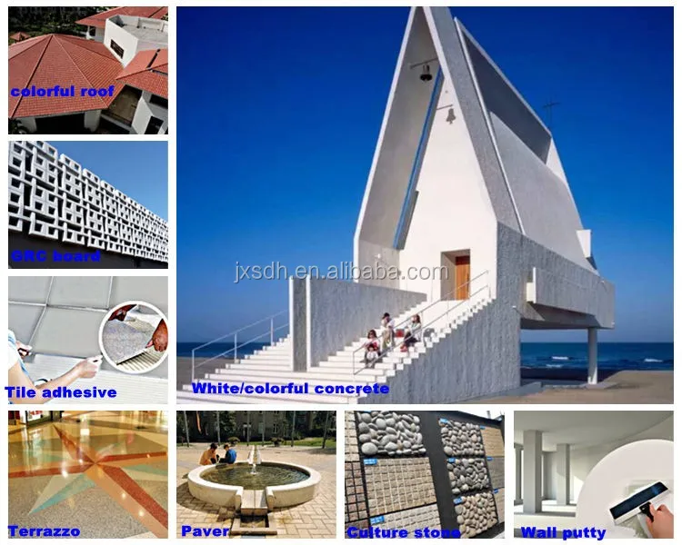 White Cement Application