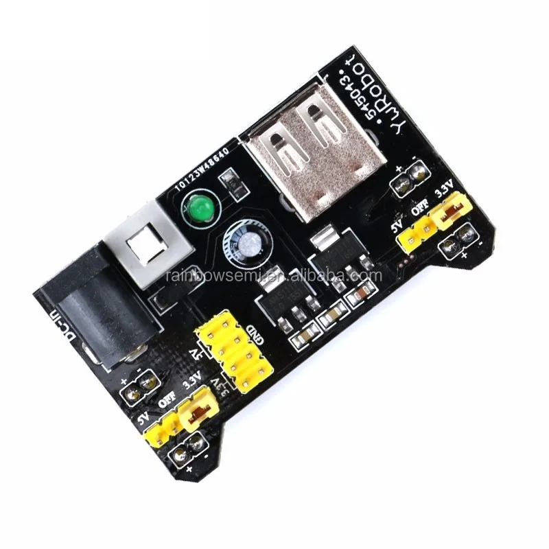 Hailege 5pcs DC-DC 12V à 3.3V 5V Module d'alimentation Arduino 3.3V 5V 12V Conversion de tension