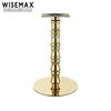 Fashionable modern restaurant metal leg furniture coffee gold stainless steel table base for dining