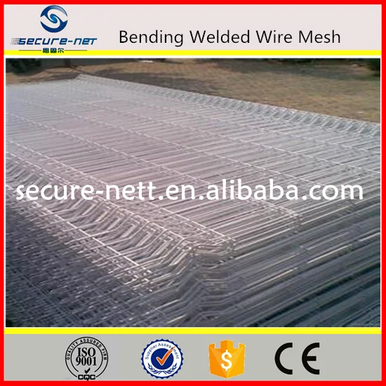 Welded mesh fence bending machine 