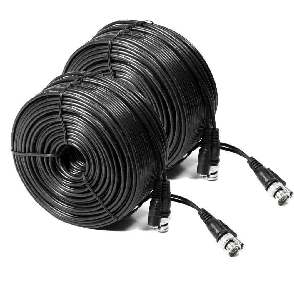 安全闭路电视摄像机电缆 bnc 视频延长电缆   直流电源电缆