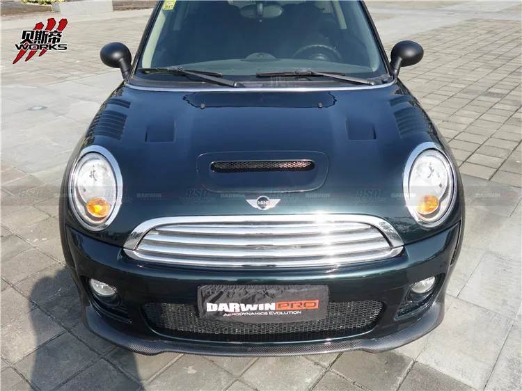 Carbonado Carbon Fiber Duell Ag Style Hood Bonnet For 06-13 Mini Cooper ...