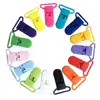 OEM Design D Shape Plastic Pacifier Holder Clip For Baby Dummy Clip