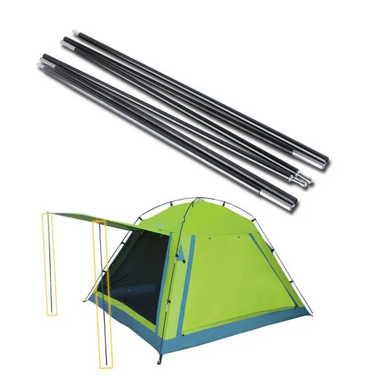 定制低价可折叠柔性玻璃纤维帐篷杆
