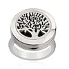 Manufacturer Direct Sale Perfume Diffuser Stainless Steel Tree of Life Ring Aroma Ring Jewelry