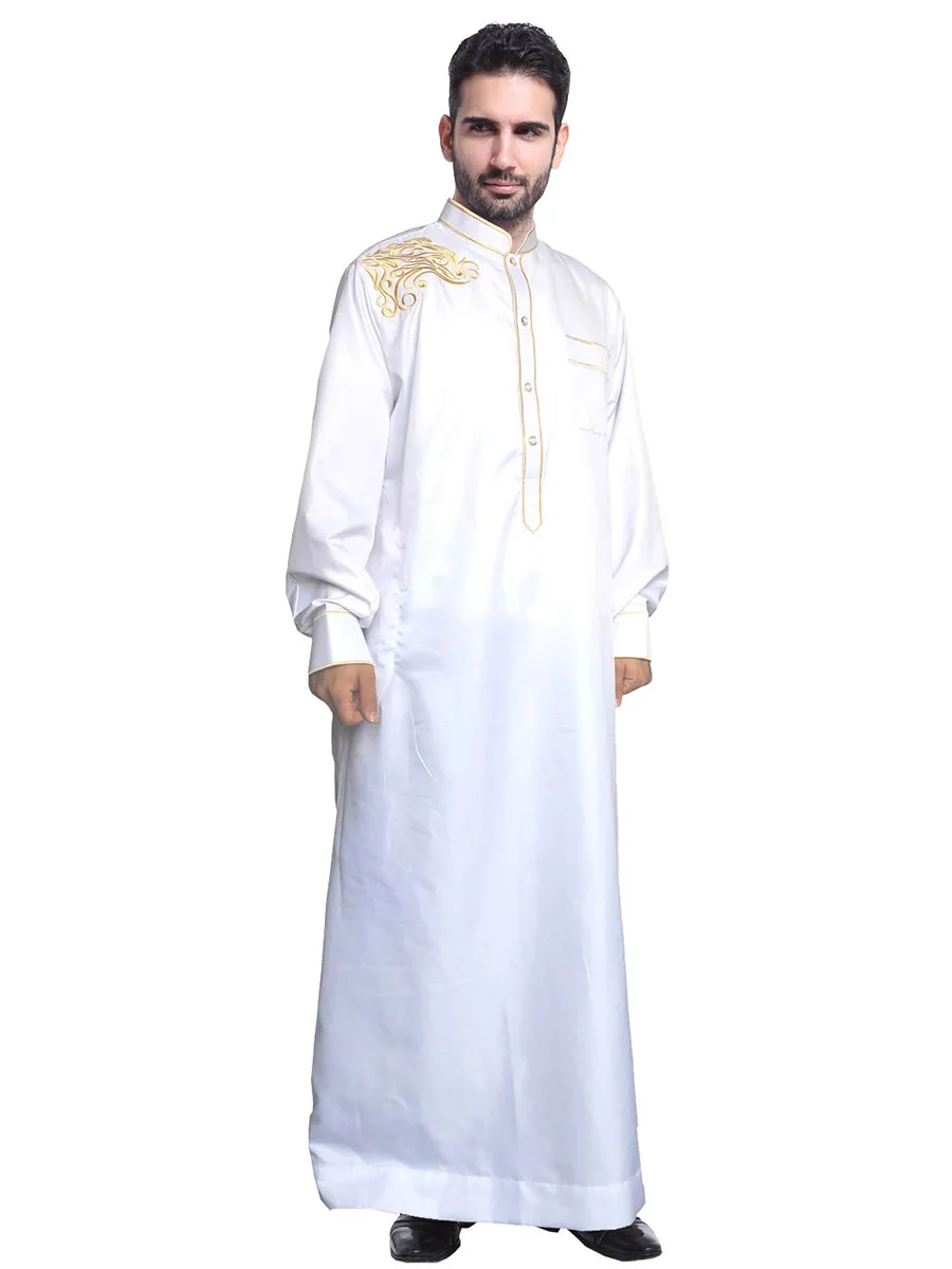 Men Saudi Thobe/ Galabeya Thoube/ Abaya Robe Thobe - Buy Saudi Arab ...