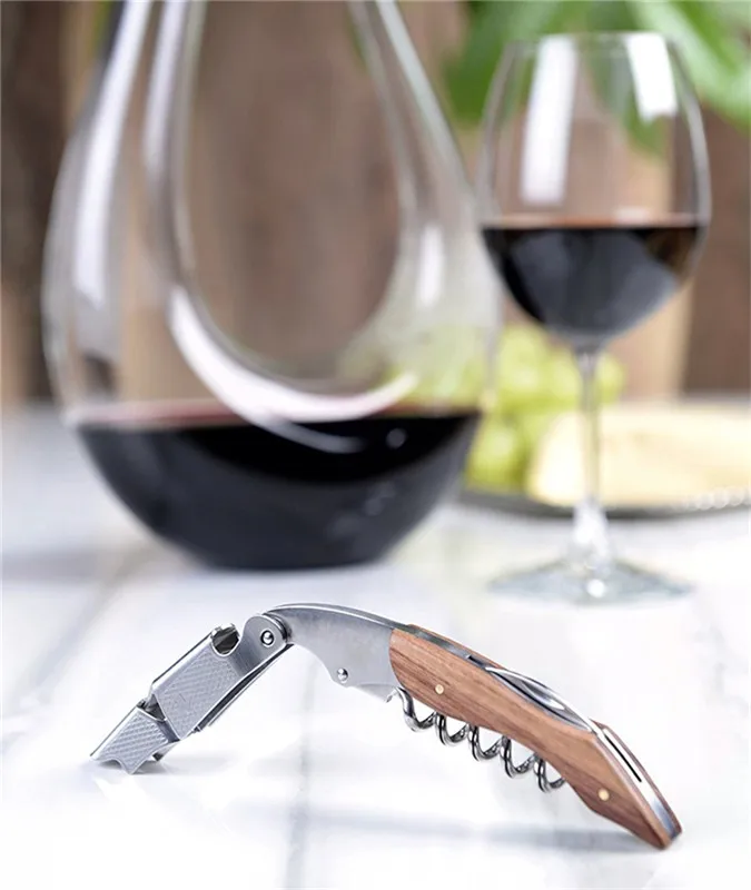 Wing Corkscrew Wine Opener Premium Allinone Wine Corkscrew And Bottle Opener With Bonus Wine