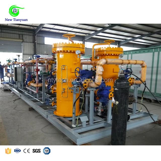 Wellhead Natural Gas Regulating And Metering Odorizing Station - Buy ...