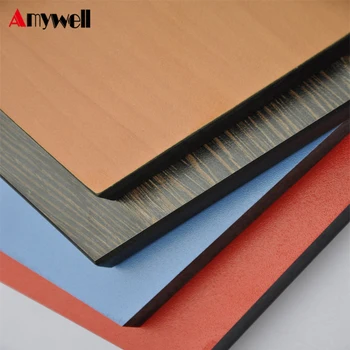 Amywell impermeabile nucleo nero opaco solido bordo fenolico ... Laminato in resina impermeabile