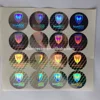 Custom security void 3d round hologram calculator PET label