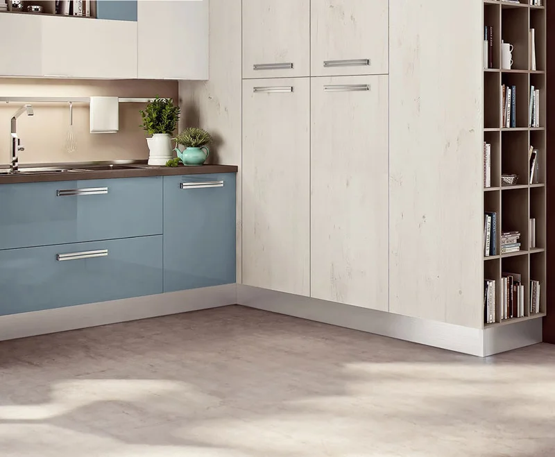 High glossy acrylic kitchen furniture waterproof kitchen cabinet for small kitchen