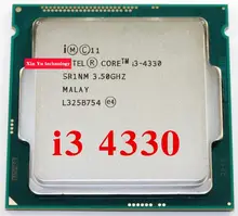 Core i3 4330 3.5GHz 4M SR1NM Dual Core Four threads desktop processors Computer CPU Socket LGA 1150 pin