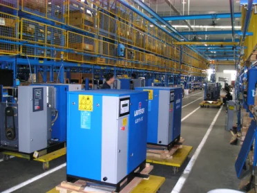 99% new Used air compressor factory