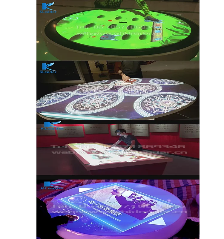 Newest Indoor Interactive Projection Table/interactive Game For Kids