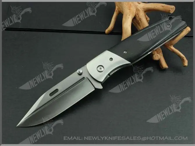 New Style Alloy Handle G10 Folding Knife