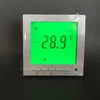 Weekly program large LCD fan coil thermostat controller