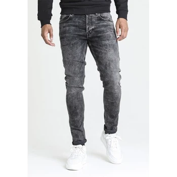 2019 Vaqueros Elasticos Negros Para Hombre Buy Pantalones