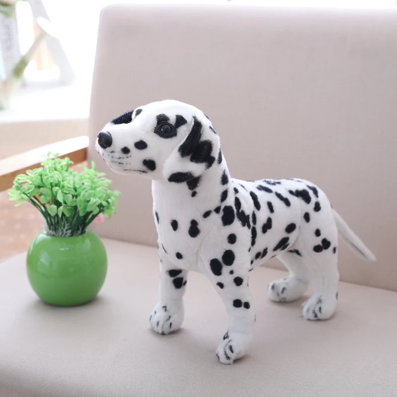 かわいいぬいぐるみダルメシアンぬいぐるみリアルな動物のむらのある犬 Buy ぬいぐるみ犬 ダルメシアンおもちゃ ぬいぐるみ Product On Alibaba Com
