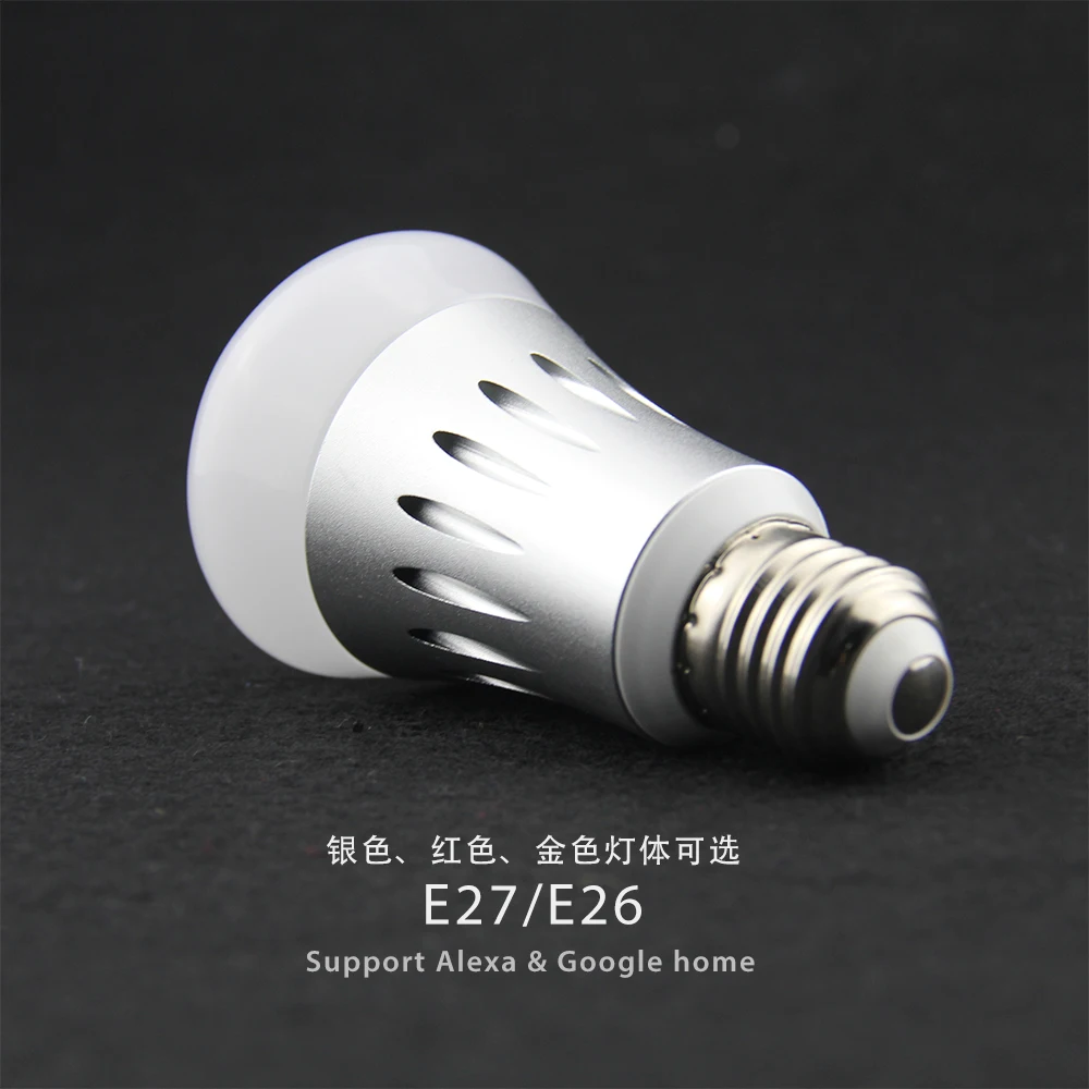 Frankever Us/eu Standard Led Wifi Light Bulb Smart Home Controlled By