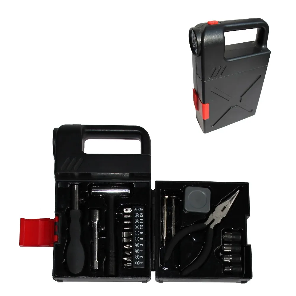 Small 21 Piece Oil Bottle Shaped Hand Tool Set For Promotional Gift