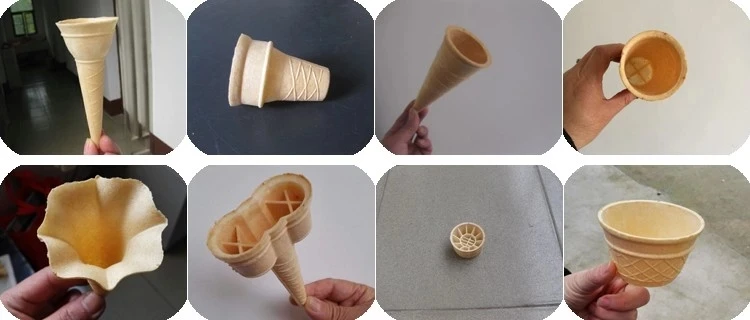 Sweet Pizza Cone Making Machine