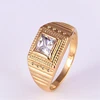 11934 Hot sales popular 18k gold color man ring for men