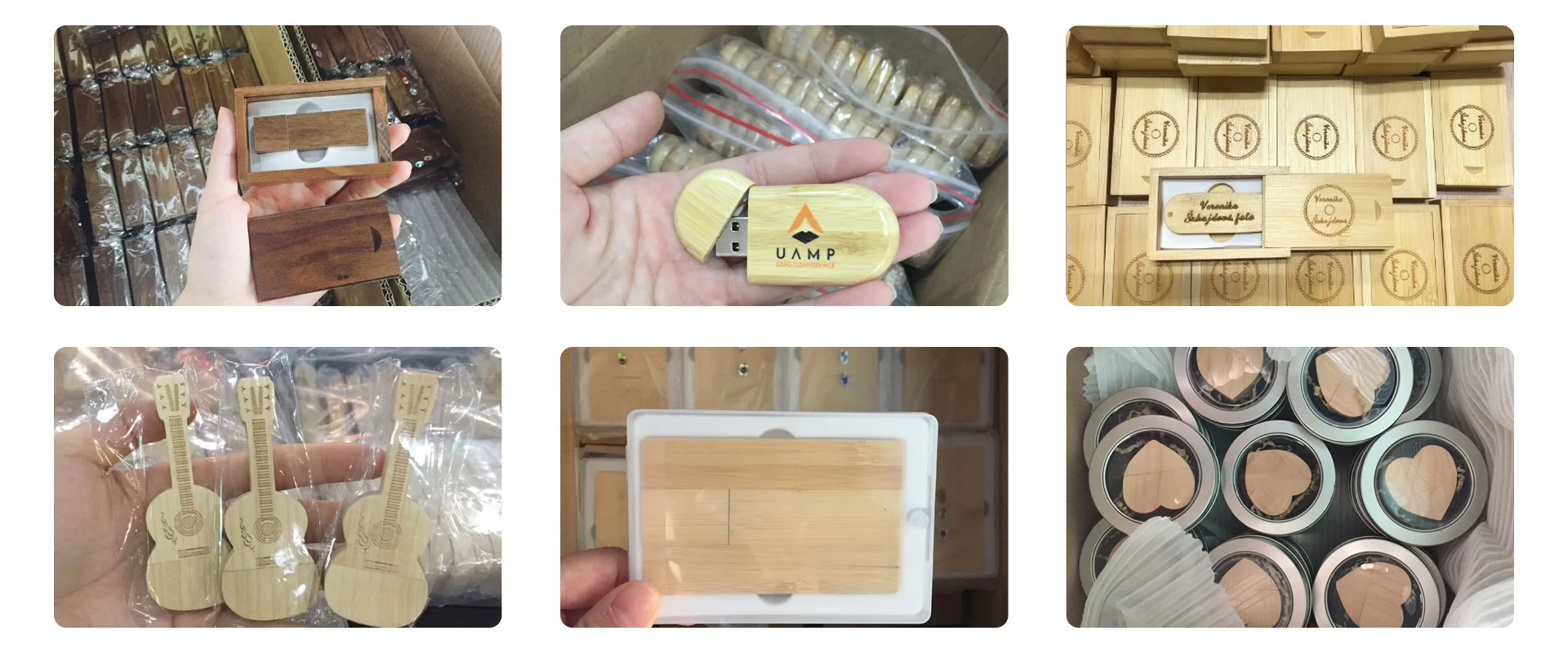 wooden usb