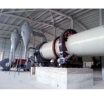 Small Single Drum Rotary Dryer For Coal Slurry/limestone/mineral ...