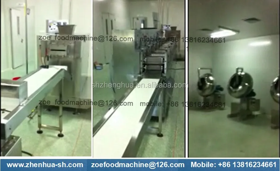 Zh220 Xylitol Chewing Gum Making Machine In Snack Machines Buy