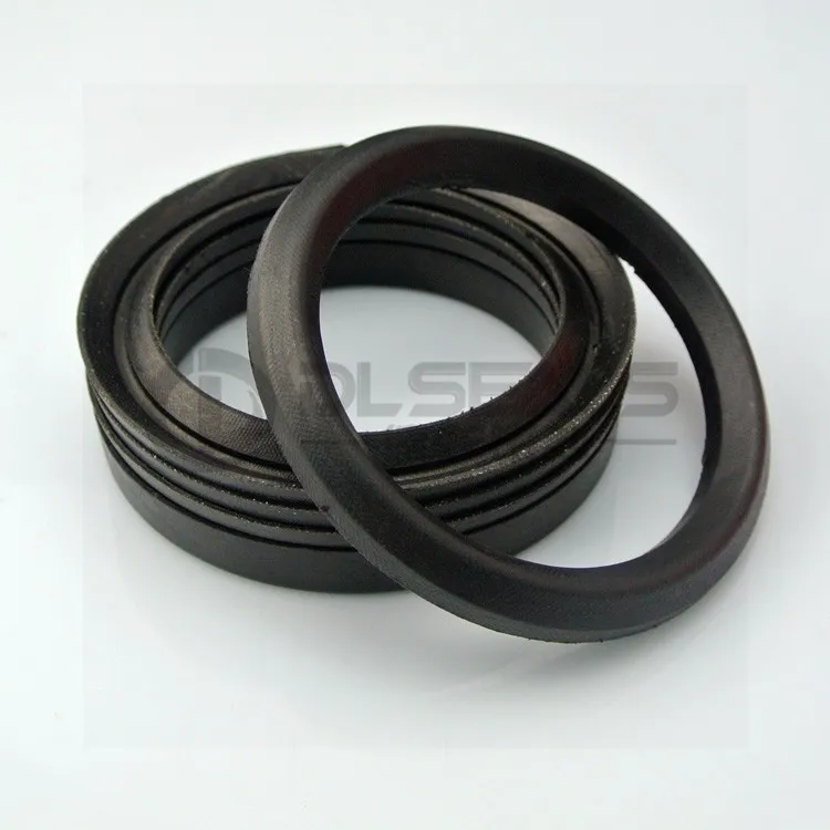 Nbr Fabric V Packing Vee Packing And Chevron Packing Multiple Lip