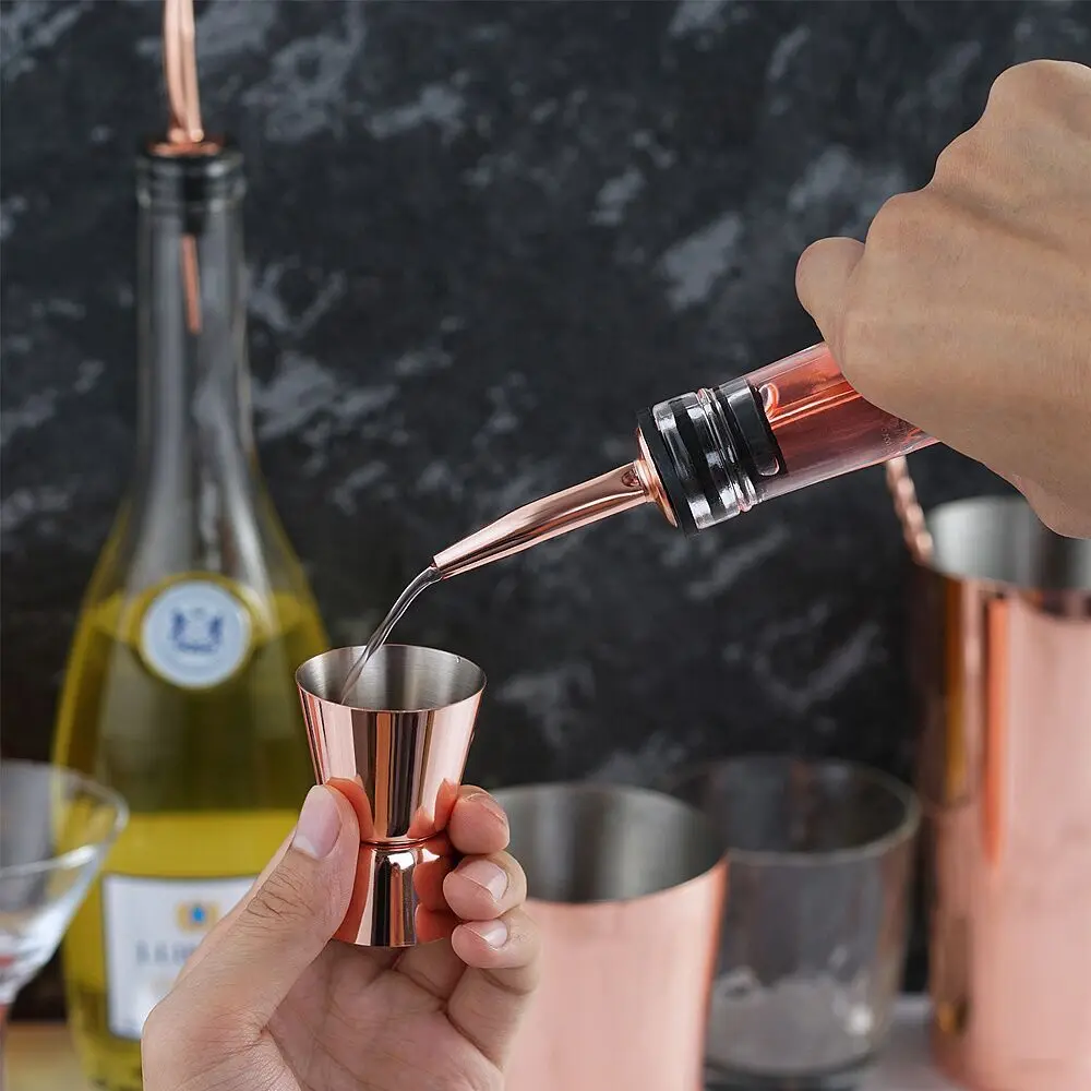 Stainless Steel Cocktail Shaker And Jigger Set Buy Cocktail Shaker