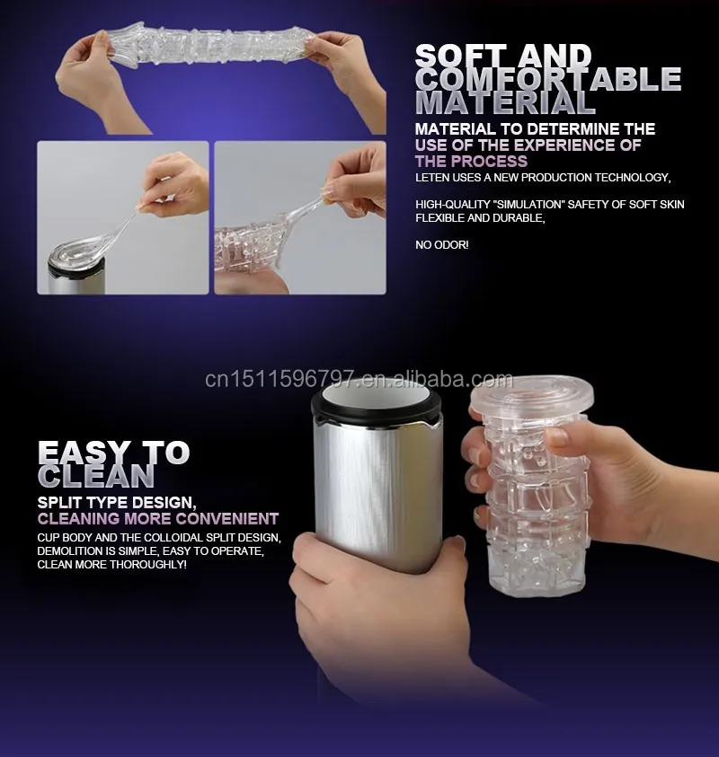 Electric Masturbator Cup Piston Usb Charged Retractable Fully Automatic