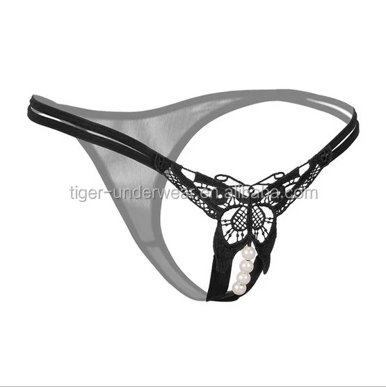 Full Open Body Girl Image Women Sexy Gstring Panties With Pearl String Buy Gstring Panties