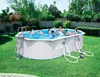 56583 Above ground hard plastic steel swimming pools 5.00m*3.60m*1.20m
